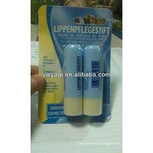 2 Pcs Flavored Lip Balm in Blister Card